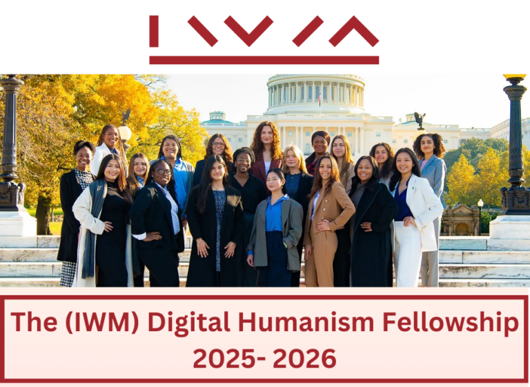 La bourse d’humanisme numérique (IWM) 2025-2026