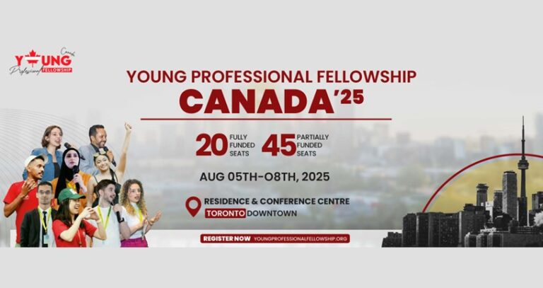 Bourse des jeunes professionnels du Canada 2025