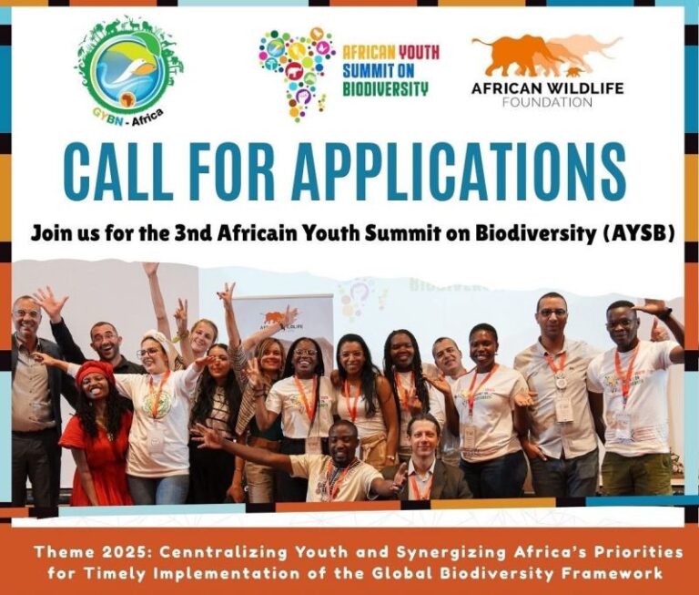 Financé à Kigali, Rwanda : Postulez pour le Sommet de la jeunesse africaine sur la biodiversité 2025