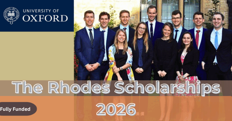 La bourse Rhodes 2025 (entièrement financée)