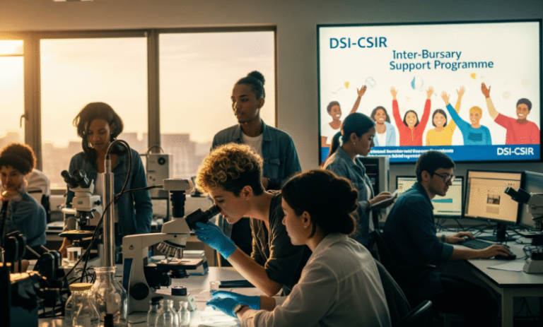 Programme de bourses DSI-CSIR : opportunités de financement pour la recherche de troisième cycle en Afrique du Sud