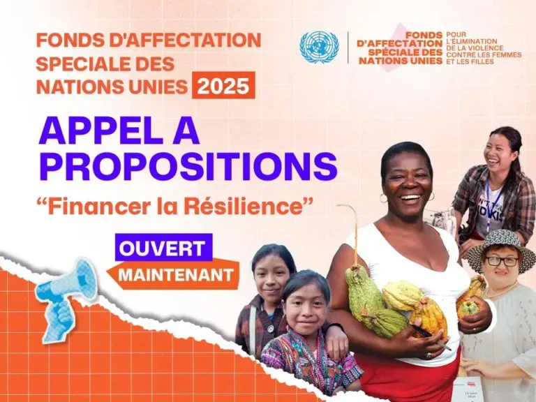 FONDS D’AFFECTATION SPÉCIALE DES NATIONS UNIES POUR L’ÉLIMINATION DE LA VIOLENCE CONTRE LES FEMMES ET LES FILLES
