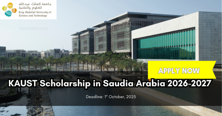 Bourse KAUST en Arabie saoudite 2026-2027 (entièrement financée)