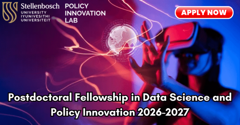 Bourse postdoctorale en science des données et innovation politique 2026-2027
