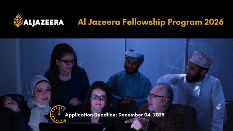 Programme de bourses d’Al Jazeera 2026