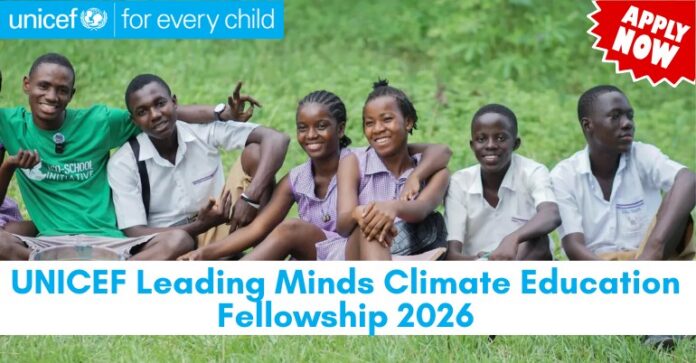 Unicef Leading Minds Climate Education