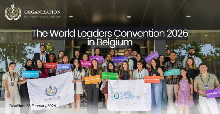 La Convention des dirigeants mondiaux 2026 en Belgique