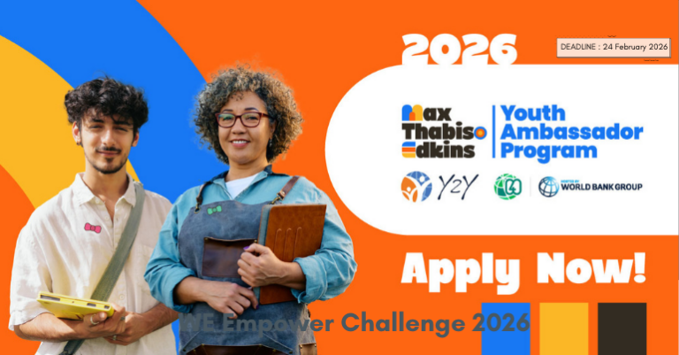 Programme d’ambassadeur jeunesse Max Thabiso Edkins 2026