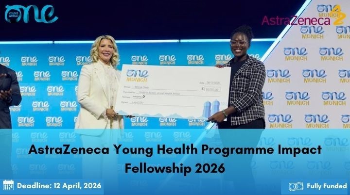 Bourse d’impact du programme AstraZeneca Young Health 2026