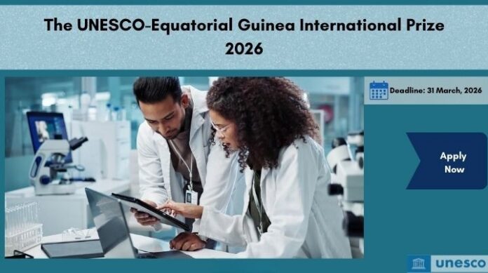 Prix international UNESCO-Guinée équatoriale en 2026
