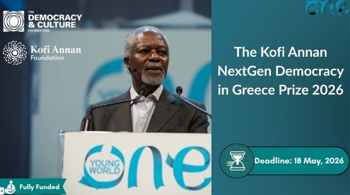 Prix Kofi Annan NextGen Democracy in Greece 2026