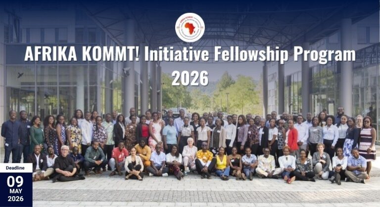 AFRIKA KOMMT ! Programme de bourses d’initiative 2026