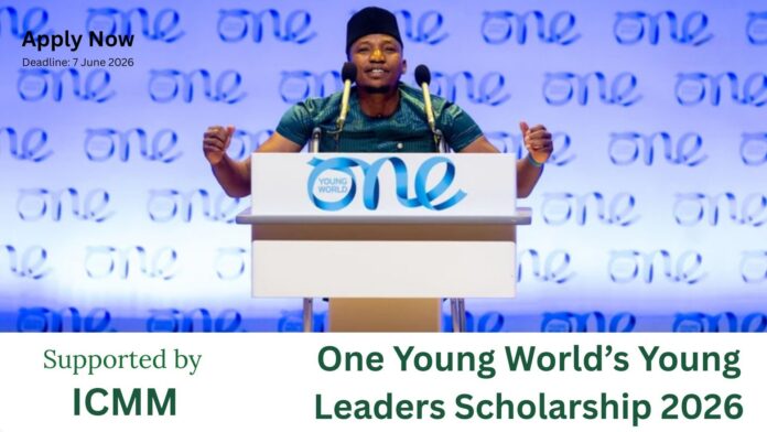Bourse ICMM One Young World’s Young Leaders 2026