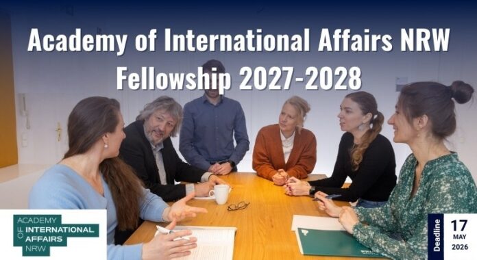 Bourse NRW de l’Académie des affaires internationales 2027-2028