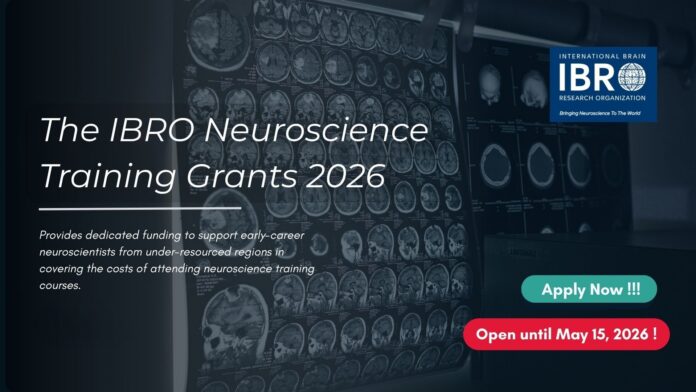 Les bourses de formation en neurosciences IBRO 2026