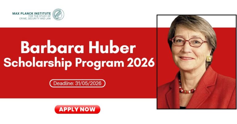Programme de bourses Max Planck Barbara Huber 2026
