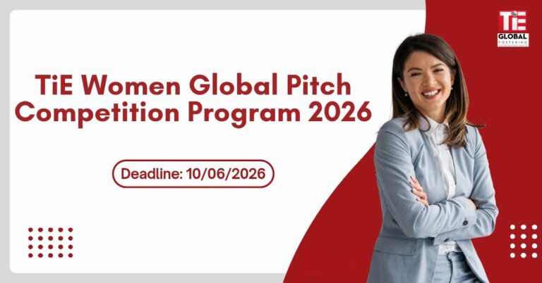 Programme de compétition mondiale de pitch féminin TiE 2026