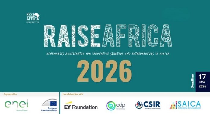 RAISE Frica 2026 – Accélérateurs d’énergies renouvelables pour startups innovantes et entrepreneurs