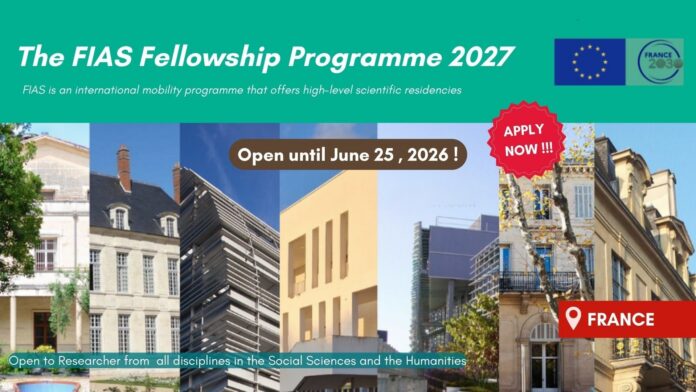 Le programme de bourses FIAS 2027_28