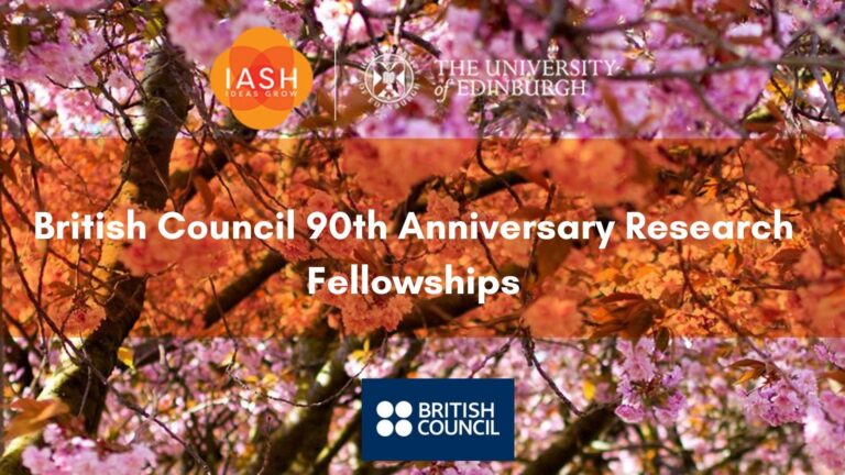 Bourses de recherche du 90e anniversaire du British Council