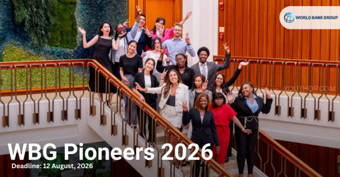 Le Programme des Pionniers du Groupe de la Banque mondiale 2026