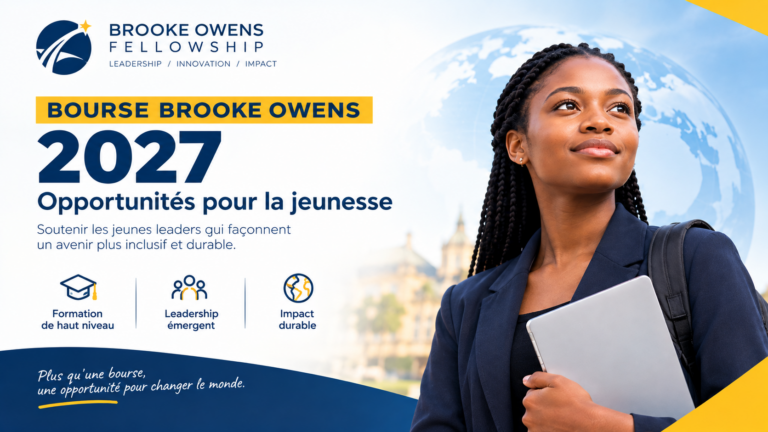 La bourse Brooke Owens 2027