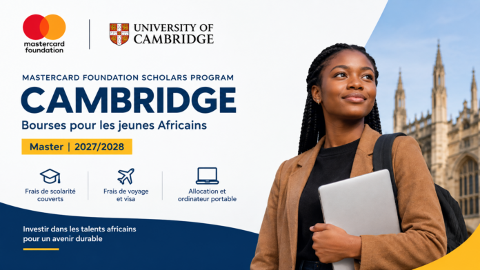 Mastercard Foundation Scholars Program – University of Cambridge 2027/2028