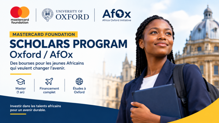 Mastercard Foundation – AfOx Scholarships 2027/2028
