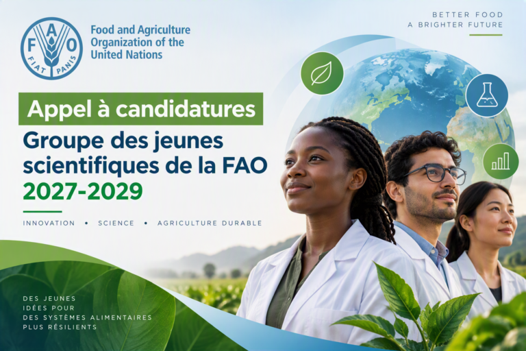 Groupe des jeunes scientifiques de la FAO 2027-2029