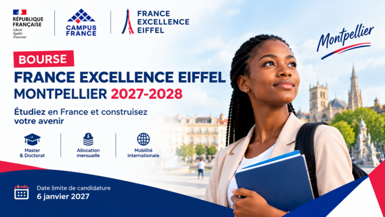 Bourse France Excellence Eiffel – Montpellier 2027-2028