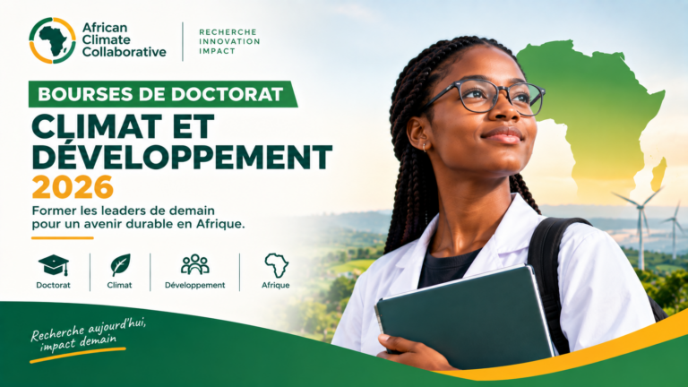 Bourses de doctorat du African Climate Collaborative en climat et développement 2026